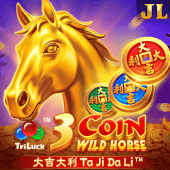 jiliparkcasinologin 3 Coin Wild Horse Game